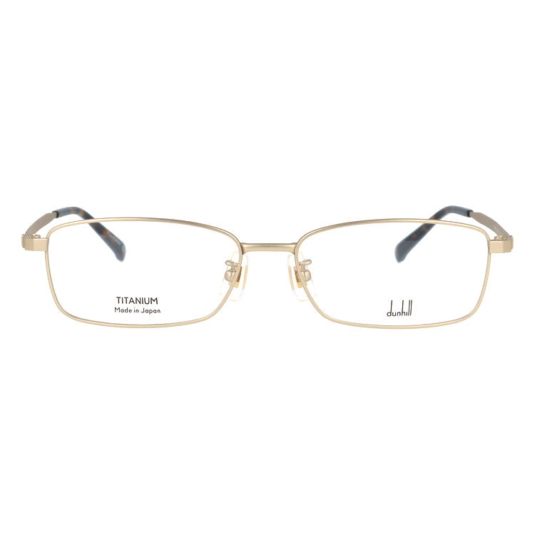 ダンヒル メガネフレーム 伊達メガネ アジアンフィット dunhill DU0015OJ 001 56サイズ スクエア型 ユニセックス メンズ レディース