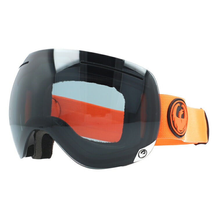 ミラーレンズ スノーゴーグル スキー スノーボード スノボ 球面ダブルレンズ フレームレス リムレス メンズ レディース ウィンタースポーツ 曇り防止 曇り止め 誕生日 プレゼント DRAGON ドラゴン X1 722-5414 男性 女性