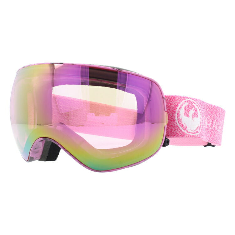 ミラーレンズ スノーゴーグル スキー スノーボード スノボ 球面ダブルレンズ フレームレス リムレス メンズ レディース ウィンタースポーツ 曇り防止 曇り止め 誕生日 プレゼント DRAGON ドラゴン X2s 723-0270 男性 女性