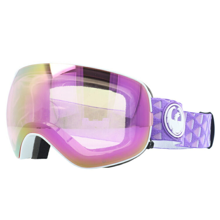 ミラーレンズ スノーゴーグル スキー スノーボード スノボ 球面ダブルレンズ フレームレス リムレス メンズ レディース ウィンタースポーツ 曇り防止 曇り止め 誕生日 プレゼント DRAGON ドラゴン X2s 723-0194 男性 女性