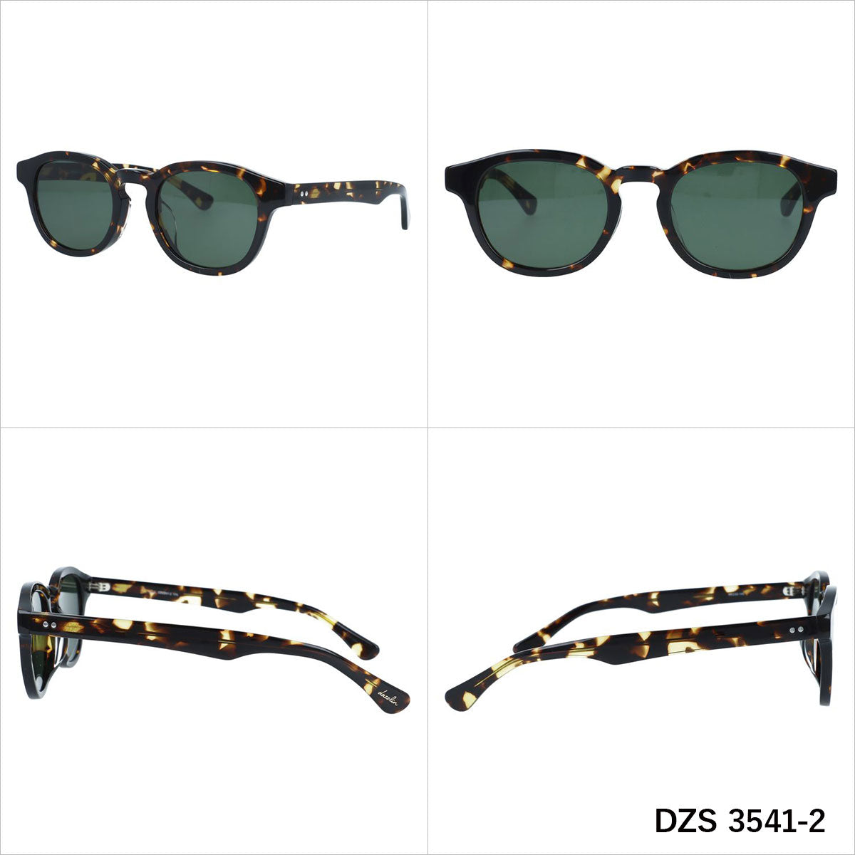ダズリン サングラス アジアンフィット dazzlin DZS 3541 49サイズ 全3カラー ウェリントン型 ユニセックス メンズ レディース
