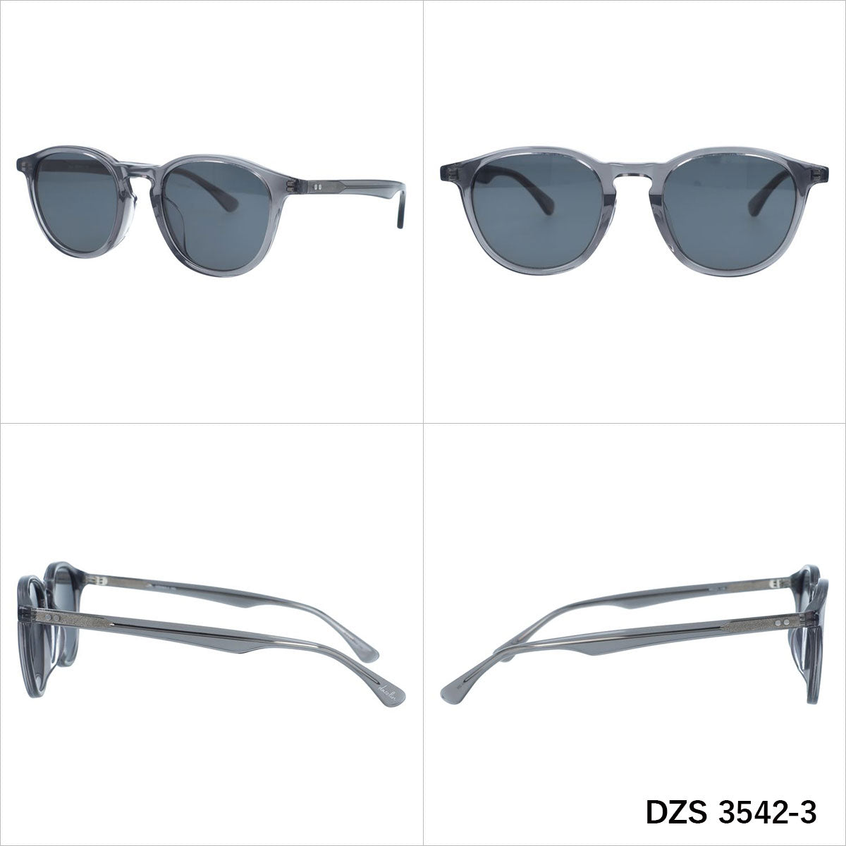 ダズリン サングラス アジアンフィット dazzlin DZS 3542 49サイズ 全3カラー ウェリントン型 ユニセックス メンズ レディース