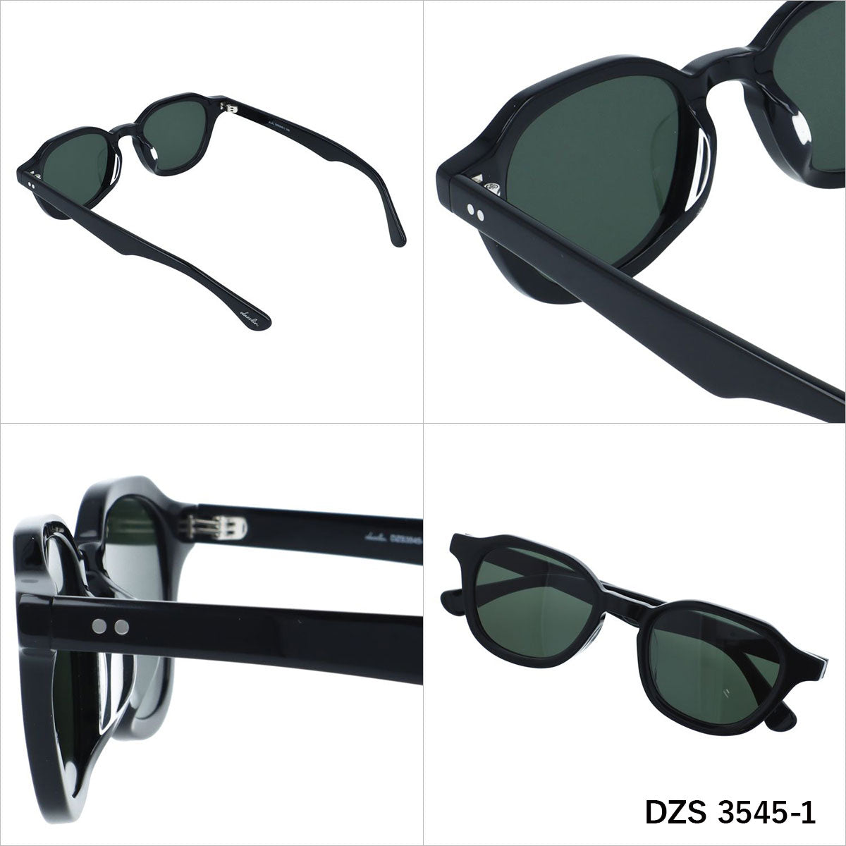ダズリン サングラス アジアンフィット dazzlin DZS 3545 48サイズ 全3カラー ウェリントン型 ユニセックス メンズ レディース