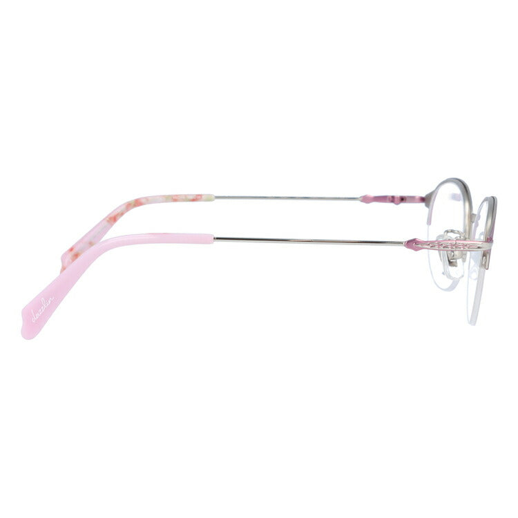 メガネ 眼鏡 度付き 度なし おしゃれ dazzlin ダズリン DZF 1529-3 49サイズ オーバル型 レディース 女性 UVカット 紫外線 ブランド サングラス 伊達 ダテ|老眼鏡・PCレンズ・カラーレンズ・遠近両用対応可能 ラッピング無料