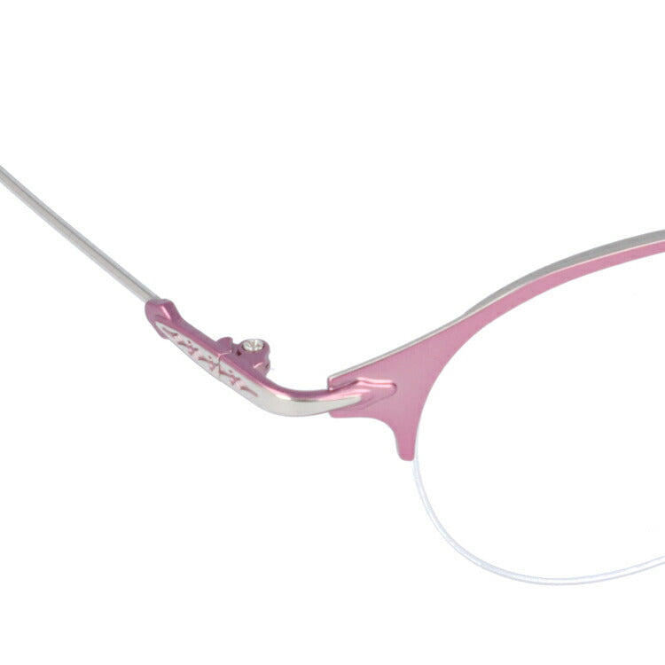 メガネ 眼鏡 度付き 度なし おしゃれ dazzlin ダズリン DZF 1529-3 49サイズ オーバル型 レディース 女性 UVカット 紫外線 ブランド サングラス 伊達 ダテ|老眼鏡・PCレンズ・カラーレンズ・遠近両用対応可能 ラッピング無料