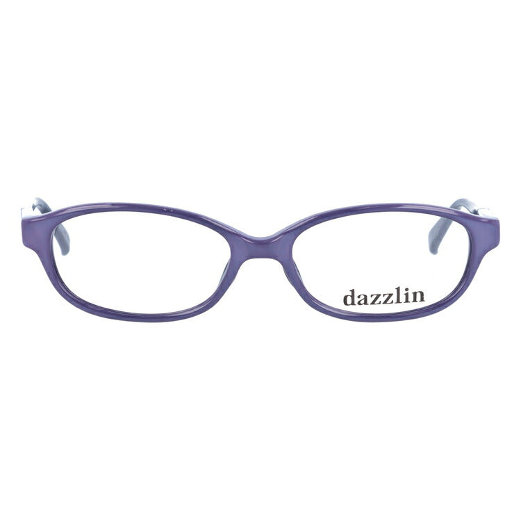 メガネ 眼鏡 度付き 度なし おしゃれ dazzlin ダズリン DZF 2528-4 51サイズ オーバル型 レディース 女性 UVカット 紫外線 ブランド サングラス 伊達 ダテ|老眼鏡・PCレンズ・カラーレンズ・遠近両用対応可能 ラッピング無料