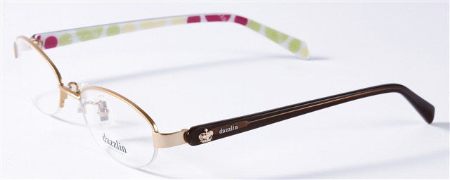 メガネ 眼鏡 度付き 度なし おしゃれ dazzlin ダズリン DZF 1518 全3色 50サイズ レディース 女性 UVカット 紫外線 ブランド サングラス 伊達 ダテ|老眼鏡・PCレンズ・カラーレンズ・遠近両用対応可能 ラッピング無料