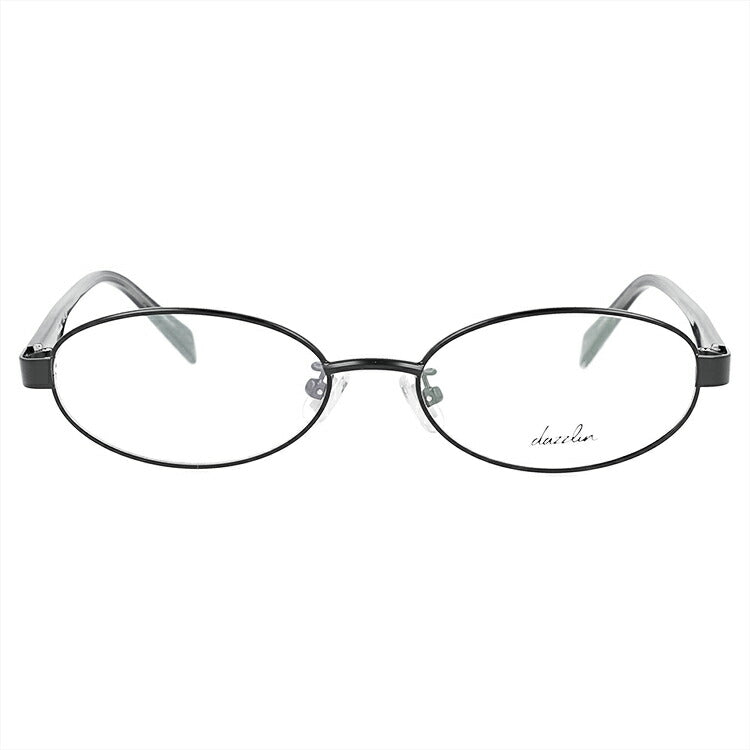 メガネ 眼鏡 度付き 度なし おしゃれ dazzlin ダズリン DZF 1533 全4色 50サイズ オーバル型 レディース 女性 UVカット 紫外線 ブランド サングラス 伊達 ダテ|老眼鏡・PCレンズ・カラーレンズ・遠近両用対応可能 ラッピング無料