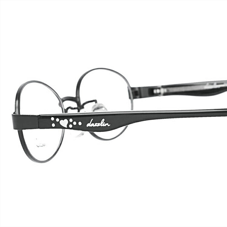 メガネ 眼鏡 度付き 度なし おしゃれ dazzlin ダズリン DZF 1533 全4色 50サイズ オーバル型 レディース 女性 UVカット 紫外線 ブランド サングラス 伊達 ダテ|老眼鏡・PCレンズ・カラーレンズ・遠近両用対応可能 ラッピング無料