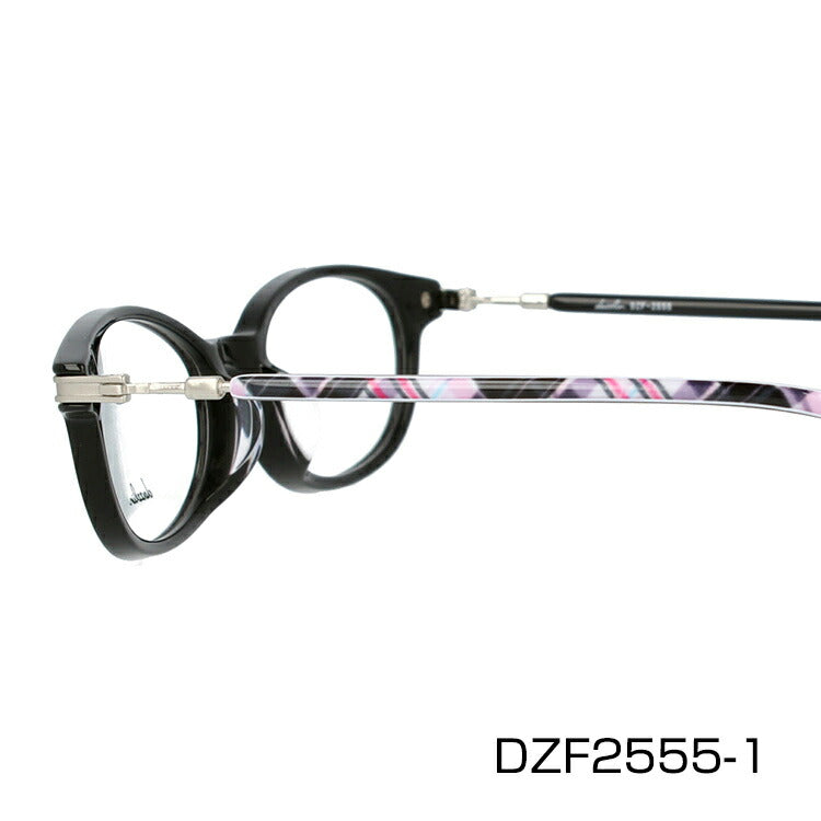 メガネ 眼鏡 おしゃれ dazzlin ダズリン DZF 2555 全4色 50サイズ オーバル型 レディース 女性 UVカット 紫外線 ブランド サングラス 伊達 ダテラッピング無料