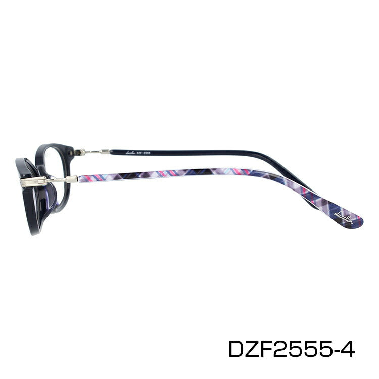 メガネ 眼鏡 おしゃれ dazzlin ダズリン DZF 2555 全4色 50サイズ オーバル型 レディース 女性 UVカット 紫外線 ブランド サングラス 伊達 ダテラッピング無料