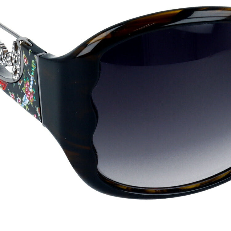 【訳あり】エドハーディー サングラス EdHardy EHA.ROSE DAGGER オリーブ/スモークグラデーション レディース UVカット ラッピング無料