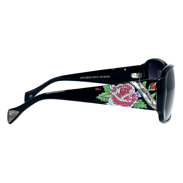 【国内正規品】エドハーディー サングラス アジアンフィット Ed Hardy ROSE 60サイズ スクエア型 ユニセックス メンズ レディース