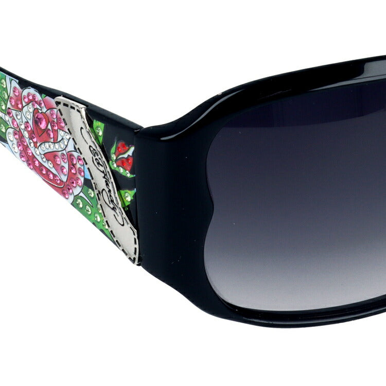【国内正規品】エドハーディー サングラス アジアンフィット Ed Hardy ROSE 60サイズ スクエア型 ユニセックス メンズ レディース