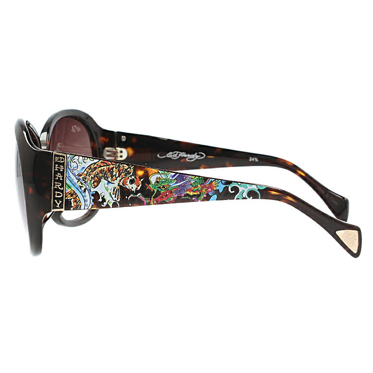 エドハーディー サングラス EdHardy コイレアピン&ドラゴン KOI LEAPING&DRAGON TORTOISE メンズ レディース UVカット メガネ ブランド ギフト ラッピング無料
