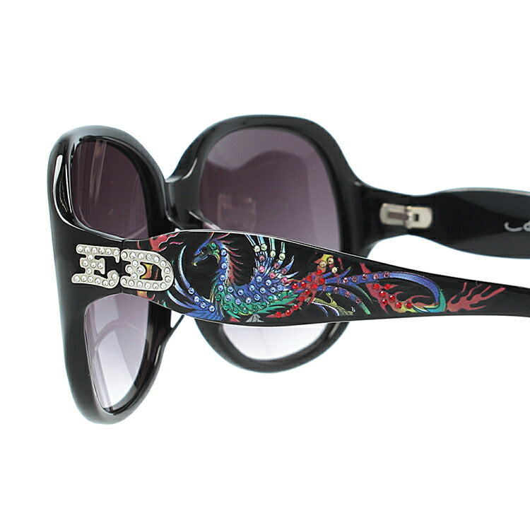 エドハーディー サングラス EdHardy フェニックス PHOENIX BLACK メンズ レディース UVカット メガネ ブランド ギフト ラッピング無料