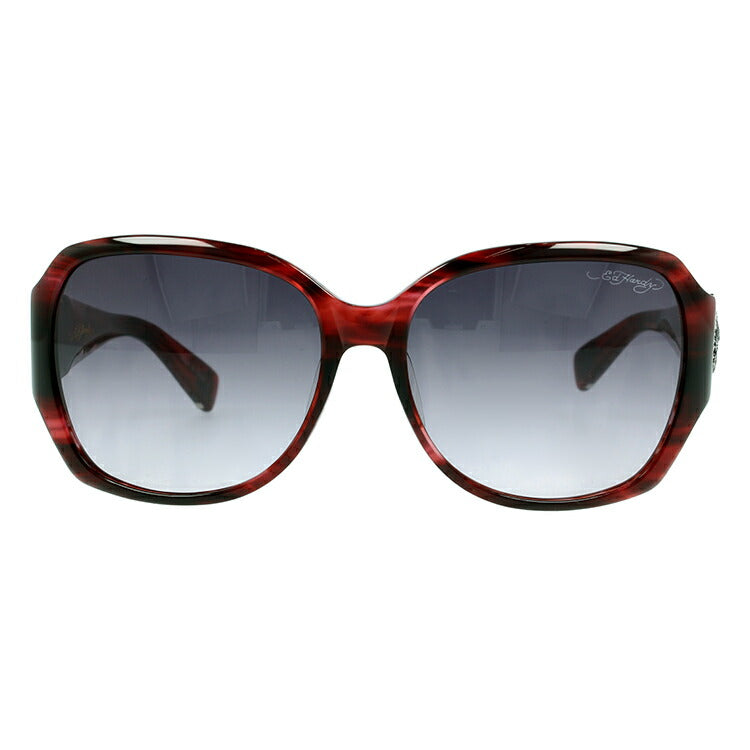 【訳あり】エドハーディー サングラス EdHardy トゥルーラブ TRUE LOVE 3 RED HORN レディース UVカット メガネ ブランド ギフト プレゼント メンズ 大きめサイズ ビッグシルエット