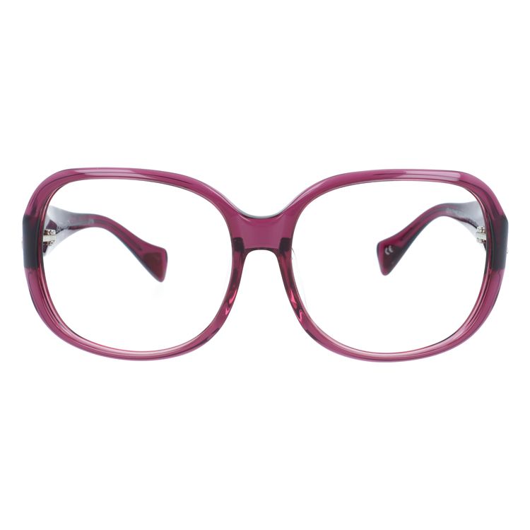 【訳あり・フレームのみ】エドハーディー フレームのみ アジアンフィット Ed Hardy PHOENIX BURGUNDY 60サイズ バタフライ型 アウトレット品 ユニセックス メンズ レディース