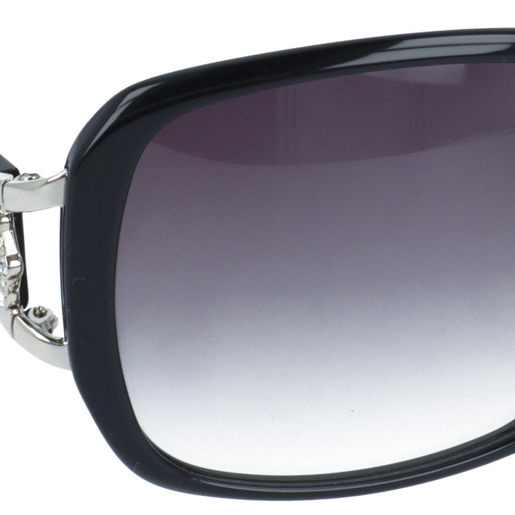 【訳あり】エドハーディー サングラス 偏光サングラス アジアンフィット Ed Hardy SKULL 2(BLACK) 62サイズ スクエア型 アウトレット品 ユニセックス メンズ レディース