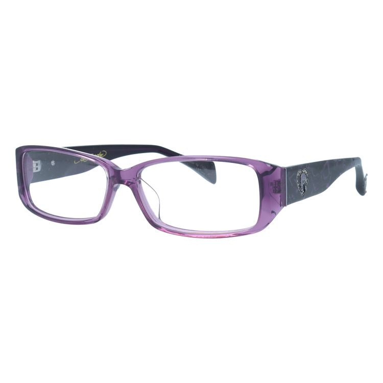 エドハーディー EdHardy メガネ フレーム 眼鏡 度付き 度なし 伊達 EHOA001 3 PURPLE パープル スクエア型 メンズ レディース UVカット 紫外線 ラッピング無料