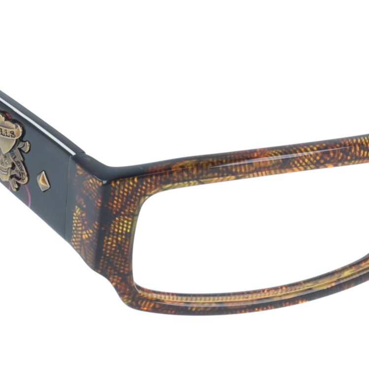 【選べる15色 ライトカラーレンズ】【訳あり】エドハーディー サングラス オリジナルライトカラーレンズ EdHardy EHOA002 3 BROWN HORN ブラウンホーン スクエア型 メンズ レディース UVカット 紫外線 ラッピング無料