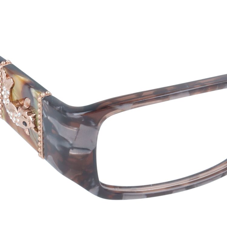 エドハーディー EdHardy メガネ フレーム 眼鏡 度付き 度なし 伊達 EHOA006 2 BROWN HORN ブラウンホーン スクエア型 メンズ レディース UVカット 紫外線 ラッピング無料