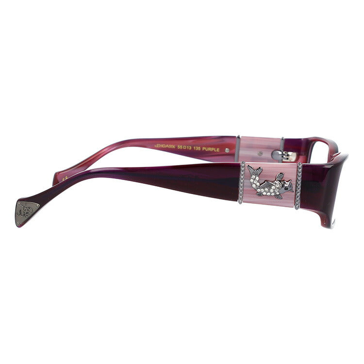 エドハーディー EdHardy メガネ フレーム 眼鏡 度付き 度なし 伊達 EHOA006 3 PURPLE パープル スクエア型 メンズ レディース UVカット 紫外線 ラッピング無料