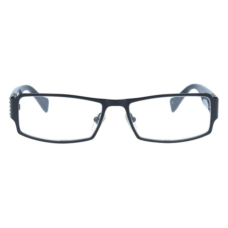 【訳あり】エドハーディー EdHardy メガネ フレーム 眼鏡 度付き 度なし 伊達 EHOA008 1 BLACK ブラック スクエア型 メンズ レディース UVカット 紫外線 ラッピング無料