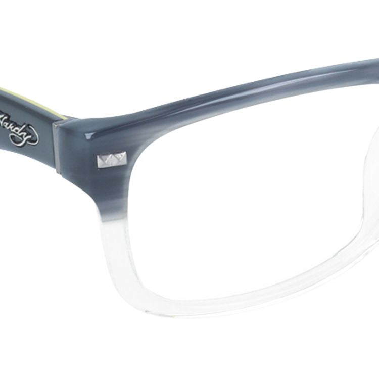 【訳あり】エドハーディー EdHardy メガネ フレーム 眼鏡 度付き 度なし 伊達 EHOA013 4 GREY CR グレイクリスタル ウェリントン型 メンズ レディース UVカット 紫外線 ラッピング無料