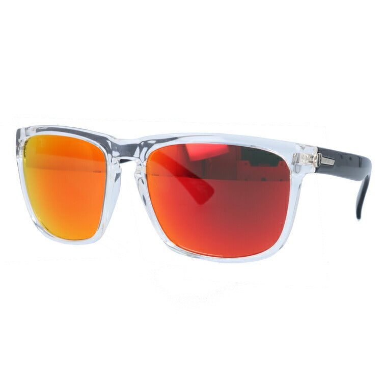 エレクトリック サングラス ノックスビル エックスエル ミラーレンズ レギュラーフィット ELECTRIC KNOXVILLE XL BLACK CRYSTAL/M GREY FIRE CHROME 60サイズ ウェリントン ユニセックス メンズ レディース ラッピング無料