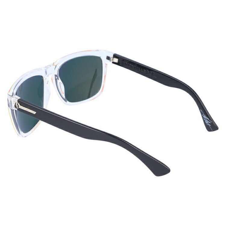 エレクトリック サングラス ノックスビル エックスエル ミラーレンズ レギュラーフィット ELECTRIC KNOXVILLE XL BLACK CRYSTAL/M GREY FIRE CHROME 60サイズ ウェリントン ユニセックス メンズ レディース ラッピング無料