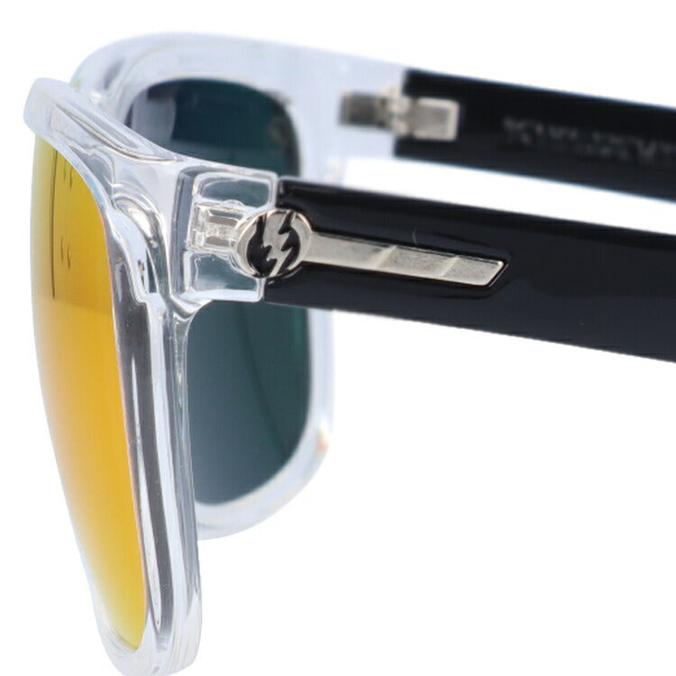 エレクトリック サングラス ノックスビル エックスエル ミラーレンズ レギュラーフィット ELECTRIC KNOXVILLE XL BLACK CRYSTAL/M GREY FIRE CHROME 60サイズ ウェリントン ユニセックス メンズ レディース ラッピング無料
