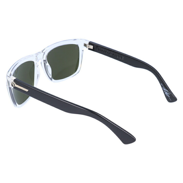 エレクトリック サングラス ノックスビル レギュラーフィット ELECTRIC KNOXVILLE BLACK CRYSTAL/MELANIN GREY 55サイズ ウェリントン ユニセックス メンズ レディース ラッピング無料