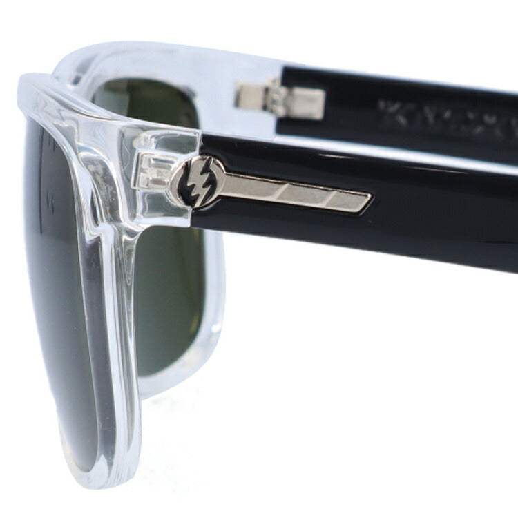 エレクトリック サングラス ノックスビル レギュラーフィット ELECTRIC KNOXVILLE BLACK CRYSTAL/MELANIN GREY 55サイズ ウェリントン ユニセックス メンズ レディース ラッピング無料