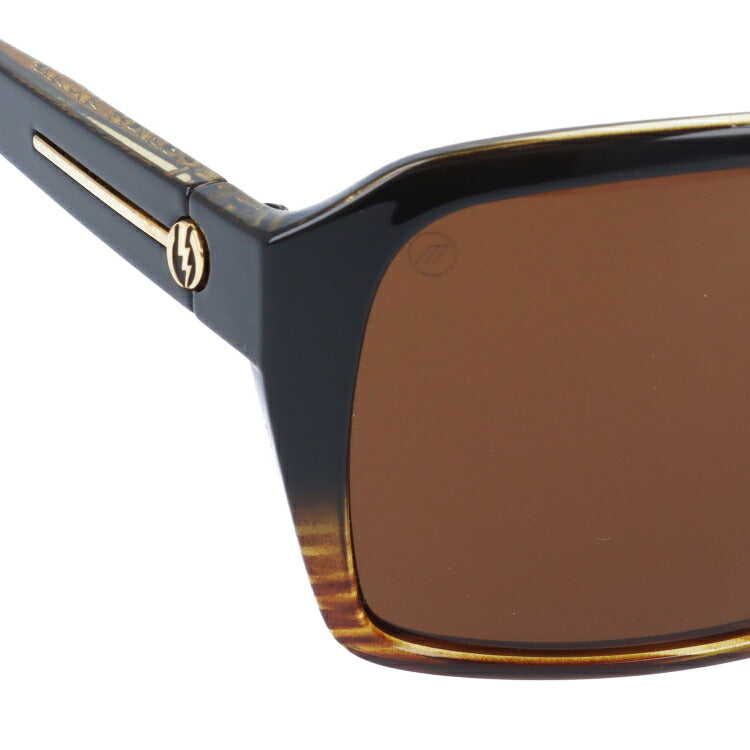 エレクトリック サングラス キャプテン エイハブ レギュラーフィット ELECTRIC CAPT.AHAB BLACK WOOD/MELANIN BRONZE 62サイズ ウェリントン ユニセックス メンズ レディース ラッピング無料