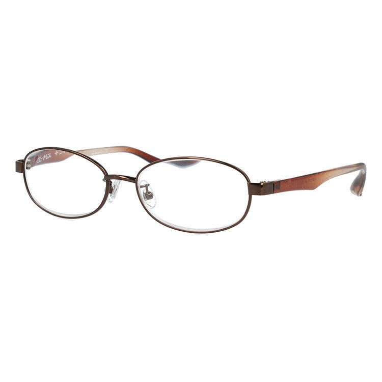 老眼鏡 シニアグラス リーディンググラス EL-Mii エルミー EMR 303L-1(BR) 53サイズ 度数+1.00?+3.50 オーバル ユニセックス メンズ レディース 父の日 母の日 ラッピング無料