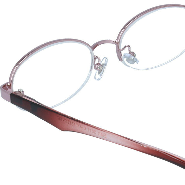 エルミー リーディンググラス 老眼鏡 アジアンフィット EL-Mii EMR 3011-1 53サイズ オーバル型 +1.00〜+3.50 シニアグラス ユニセックス メンズ レディース