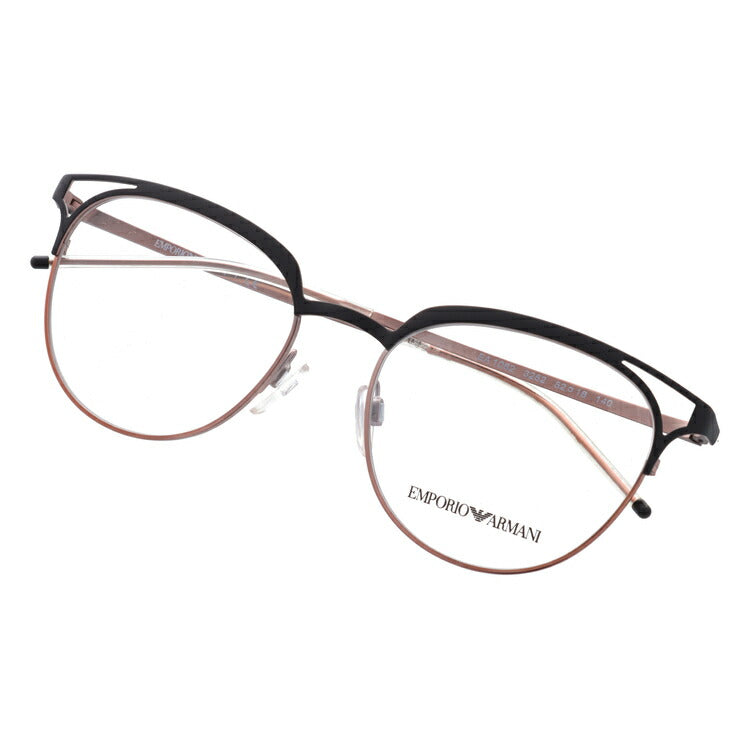 【国内正規品】エンポリオアルマーニ メガネフレーム EMPORIO ARMANI 度付き 度なし 伊達 だて 眼鏡 メンズ レディース EA1082 3252 52サイズ ブロー型 UVカット 紫外線 ラッピング無料