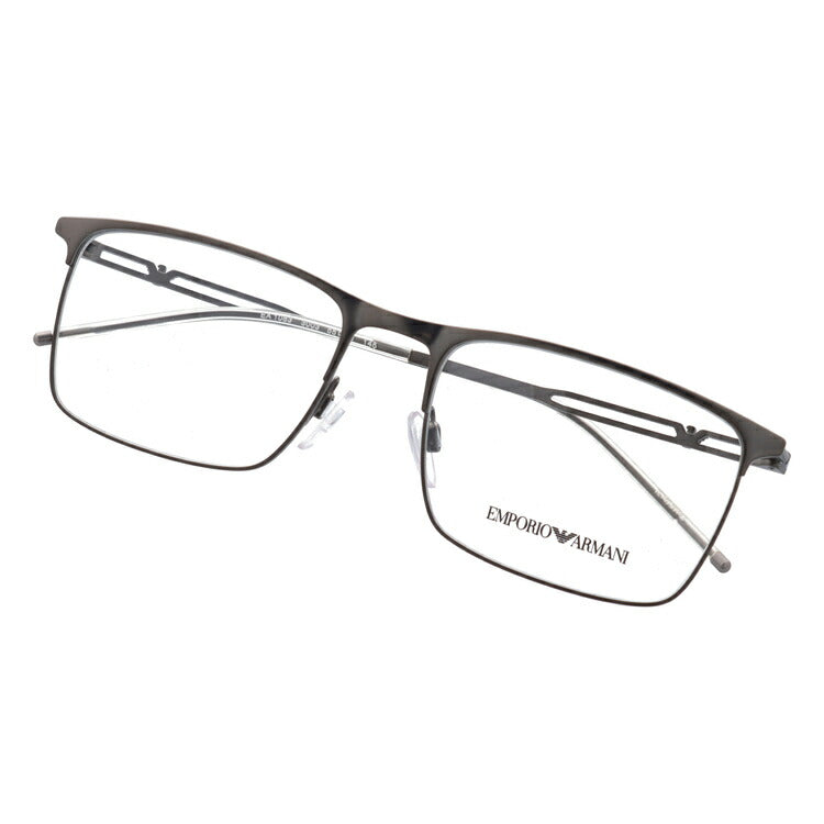 【国内正規品】エンポリオアルマーニ メガネフレーム EMPORIO ARMANI 度付き 度なし 伊達 だて 眼鏡 メンズ レディース EA1083 3003 55サイズ スクエア型 UVカット 紫外線 ラッピング無料