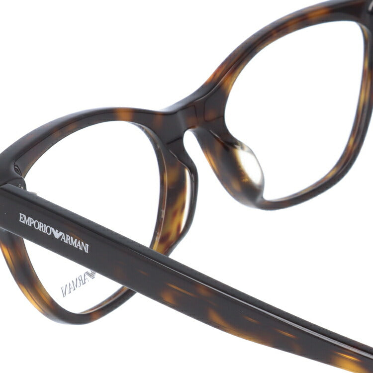 【国内正規品】エンポリオアルマーニ メガネフレーム EMPORIO ARMANI 度付き 度なし 伊達 だて 眼鏡 メンズ レディース アジアンフィット EA3142F 5089 53サイズ キャットアイ UVカット 紫外線 ラッピング無料