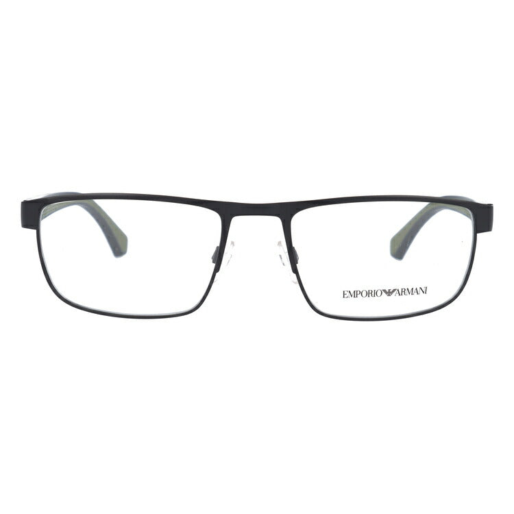 【国内正規品】メガネ 度付き 度なし 伊達メガネ 眼鏡 エンポリオアルマーニ EMPORIO ARMANI EA1086 3001 55サイズ スクエア メンズ UVカット 紫外線 ラッピング無料