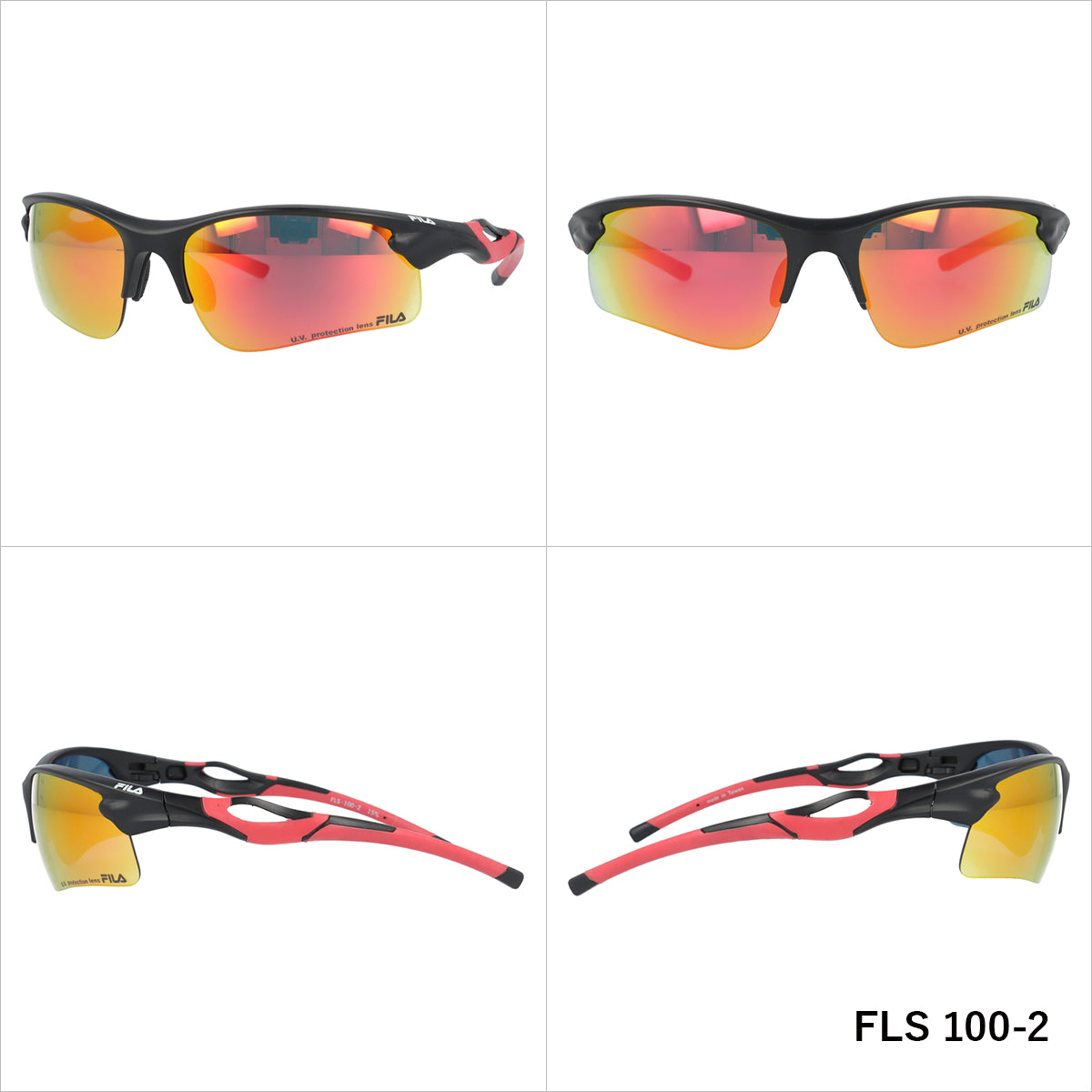 フィラ 偏光サングラス アジアンフィット FILA FLS 100 スポーツ 釣り ドライブ メンズ レディース モデル UVカット ラッピング無料
