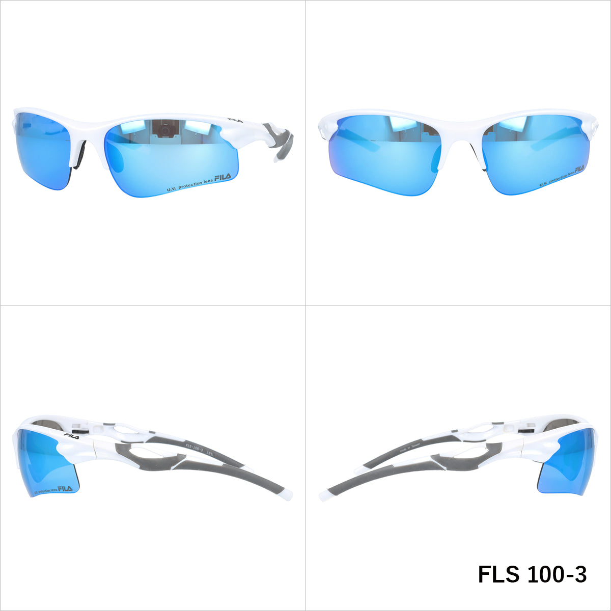 フィラ 偏光サングラス アジアンフィット FILA FLS 100 スポーツ 釣り ドライブ メンズ レディース モデル UVカット ラッピング無料