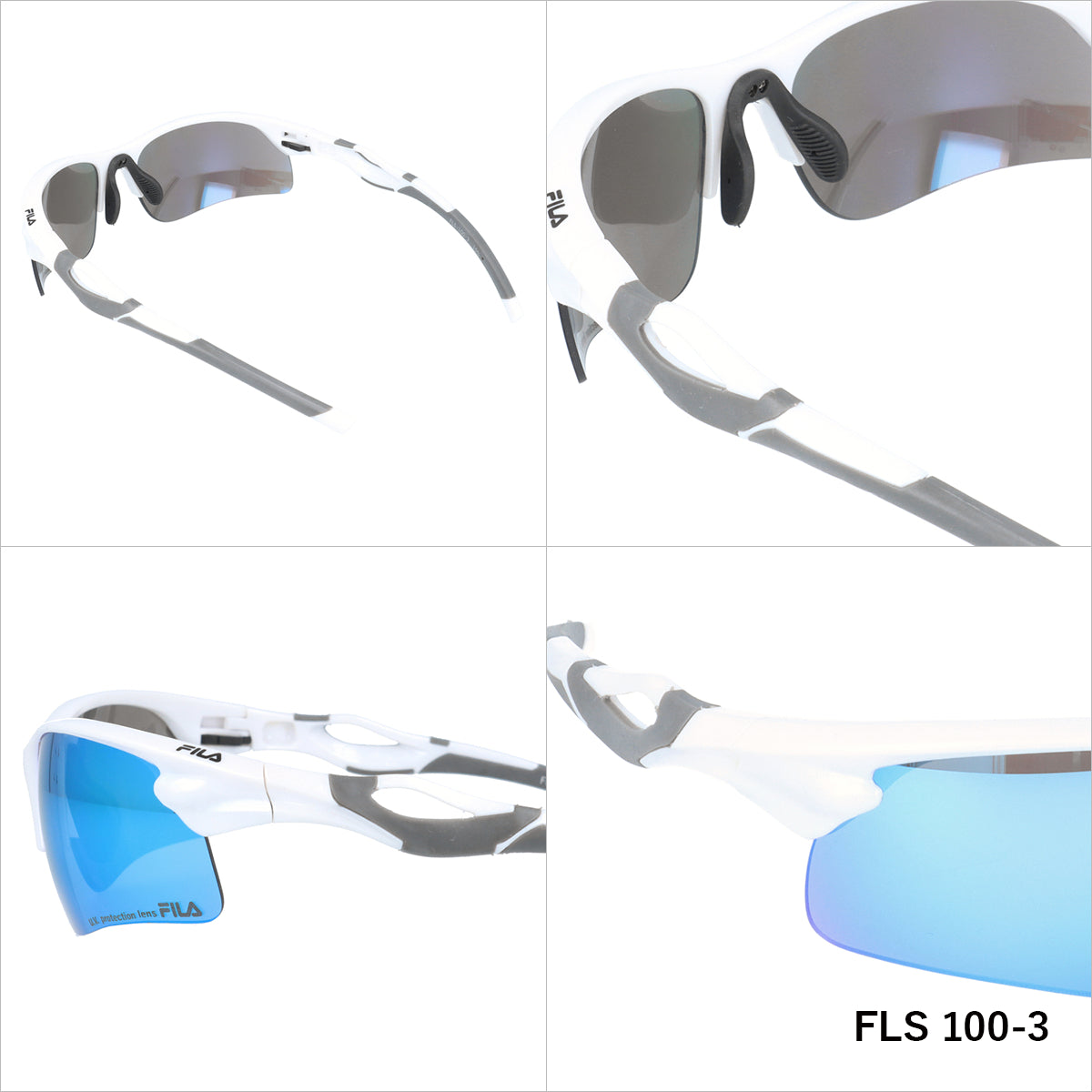 フィラ 偏光サングラス アジアンフィット FILA FLS 100 スポーツ 釣り ドライブ メンズ レディース モデル UVカット ラッピング無料