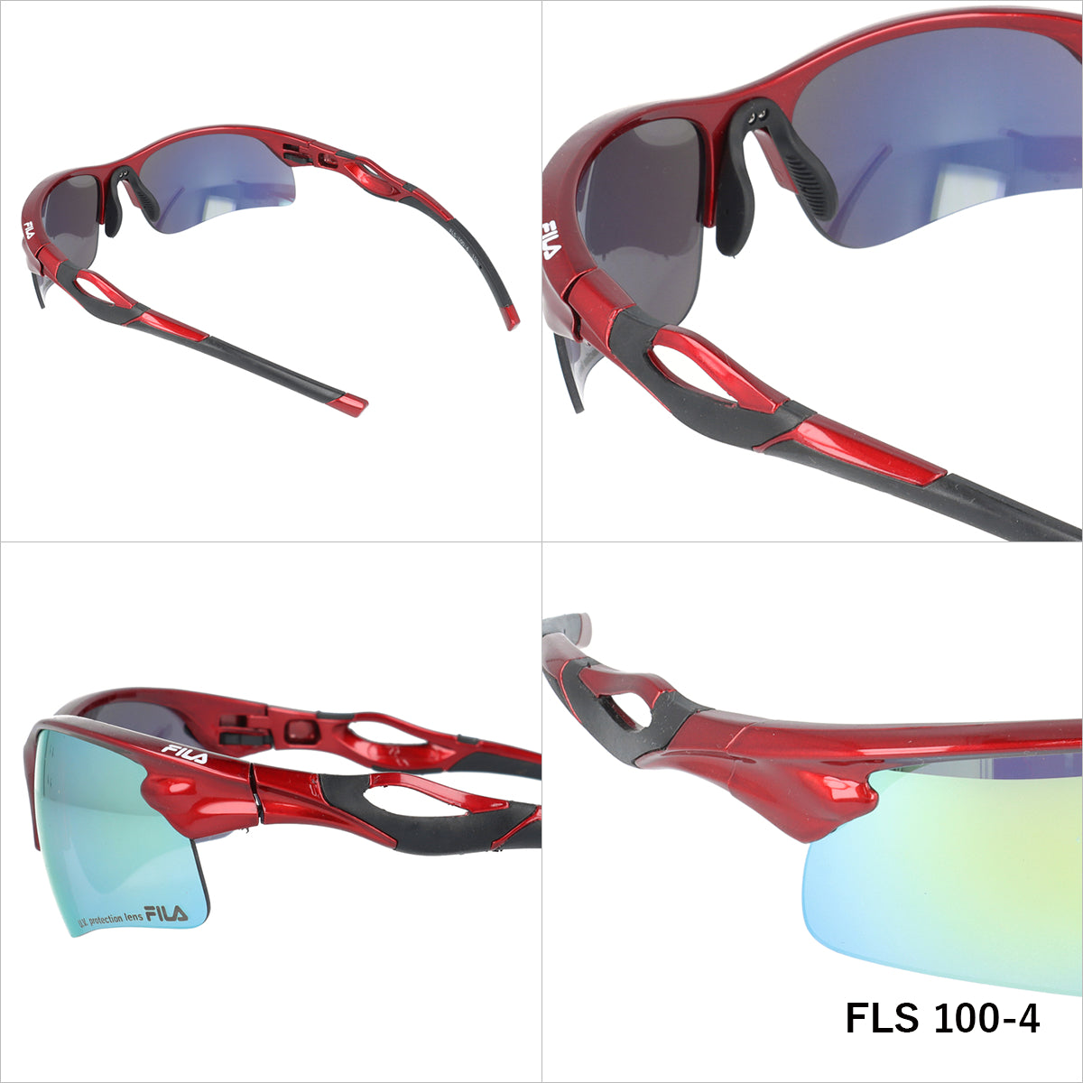 フィラ 偏光サングラス アジアンフィット FILA FLS 100 スポーツ 釣り ドライブ メンズ レディース モデル UVカット ラッピング無料
