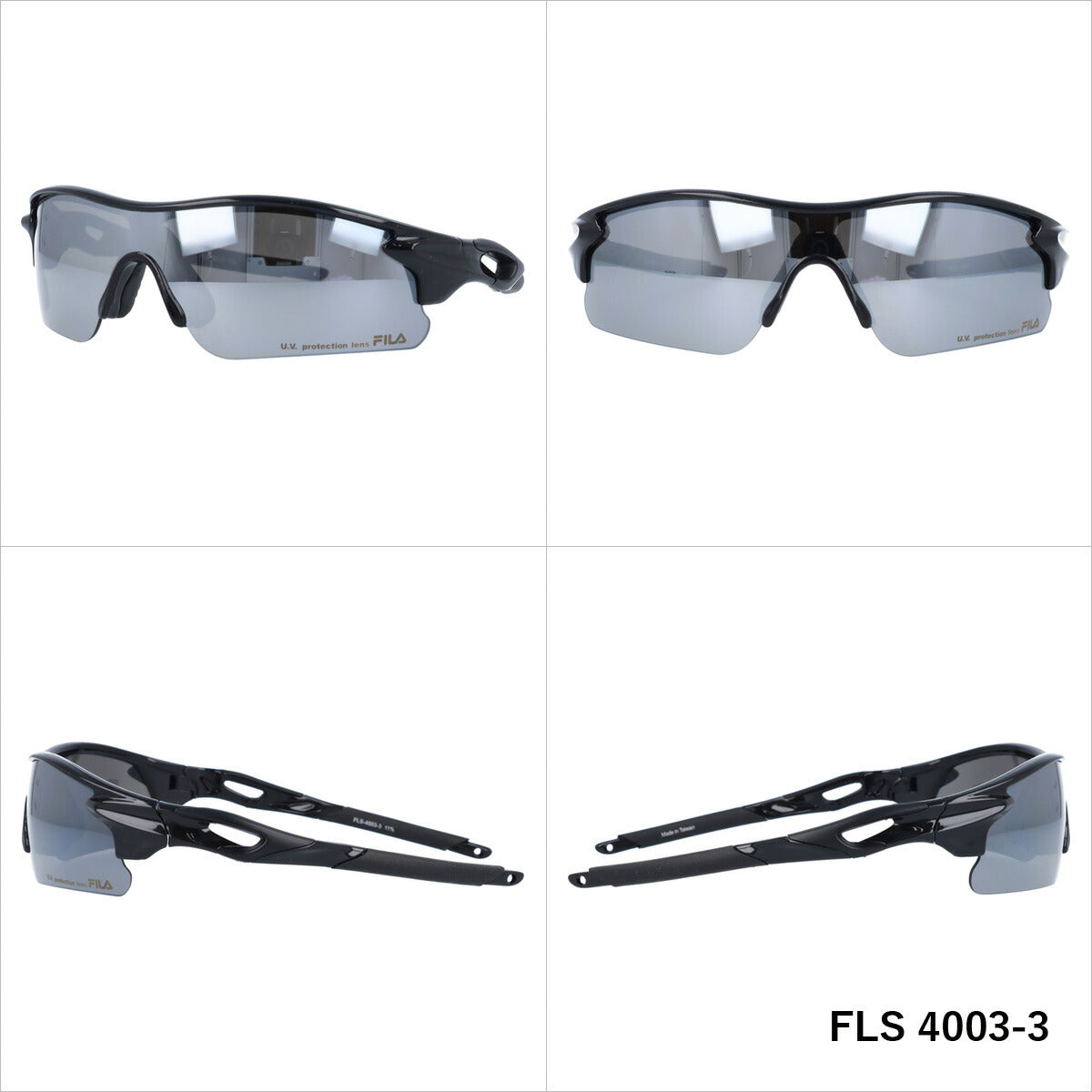 フィラ サングラス ミラーレンズ アジアンフィット FILA FLS 4003 全4カラー 135サイズ スポーツ ユニセックス メンズ レディース ラッピング無料