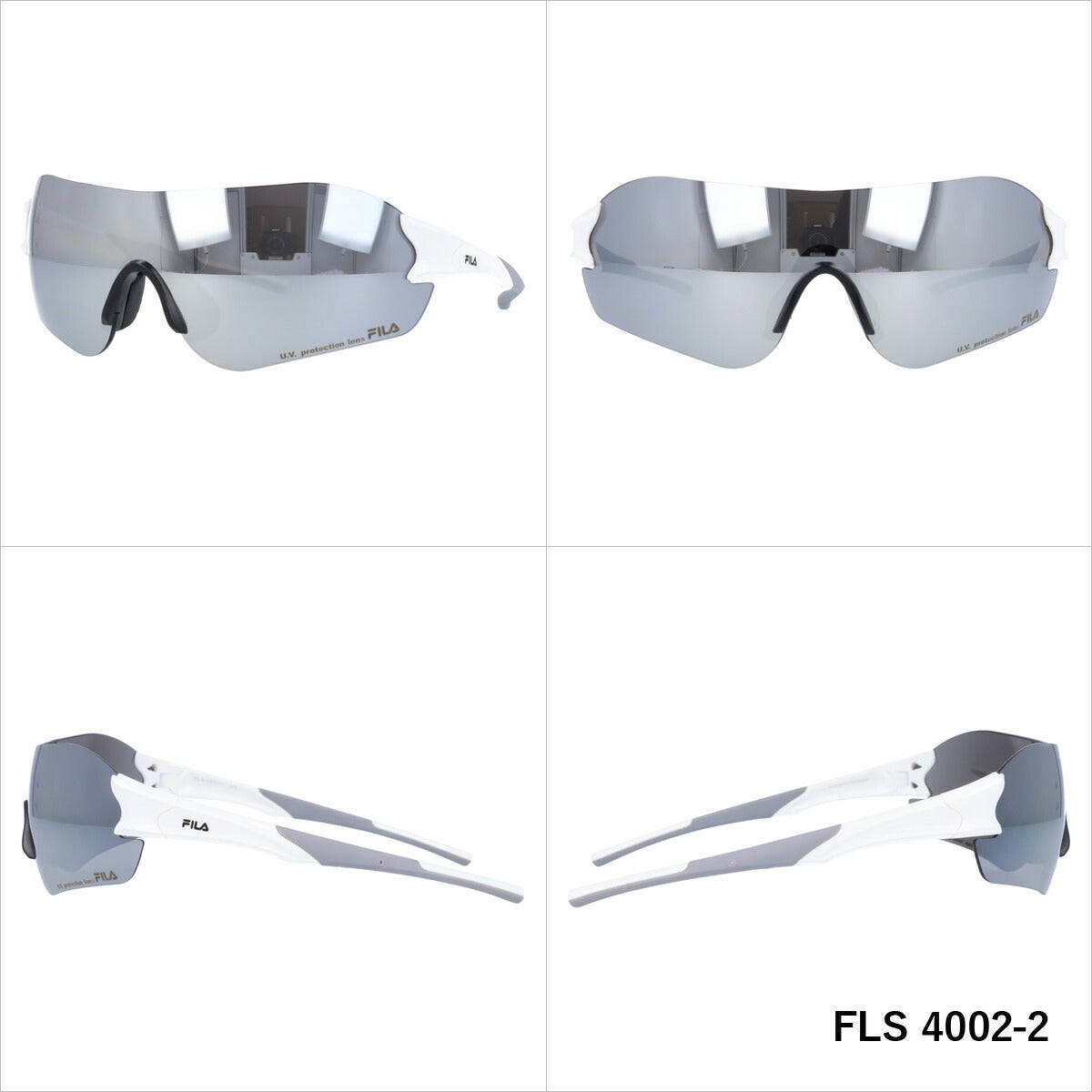 フィラ サングラス ミラーレンズ アジアンフィット FILA FLS 4002 全2カラー 135サイズ スポーツ ユニセックス メンズ レディース ラッピング無料