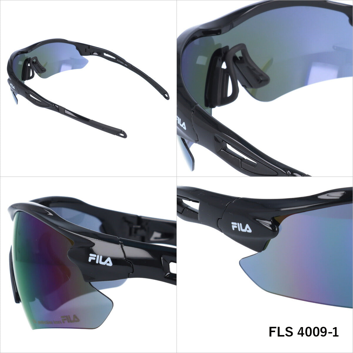 フィラ サングラス ミラーレンズ アジアンフィット FILA FLS 4009 全2カラー 140サイズ スポーツ ユニセックス メンズ レディース ラッピング無料