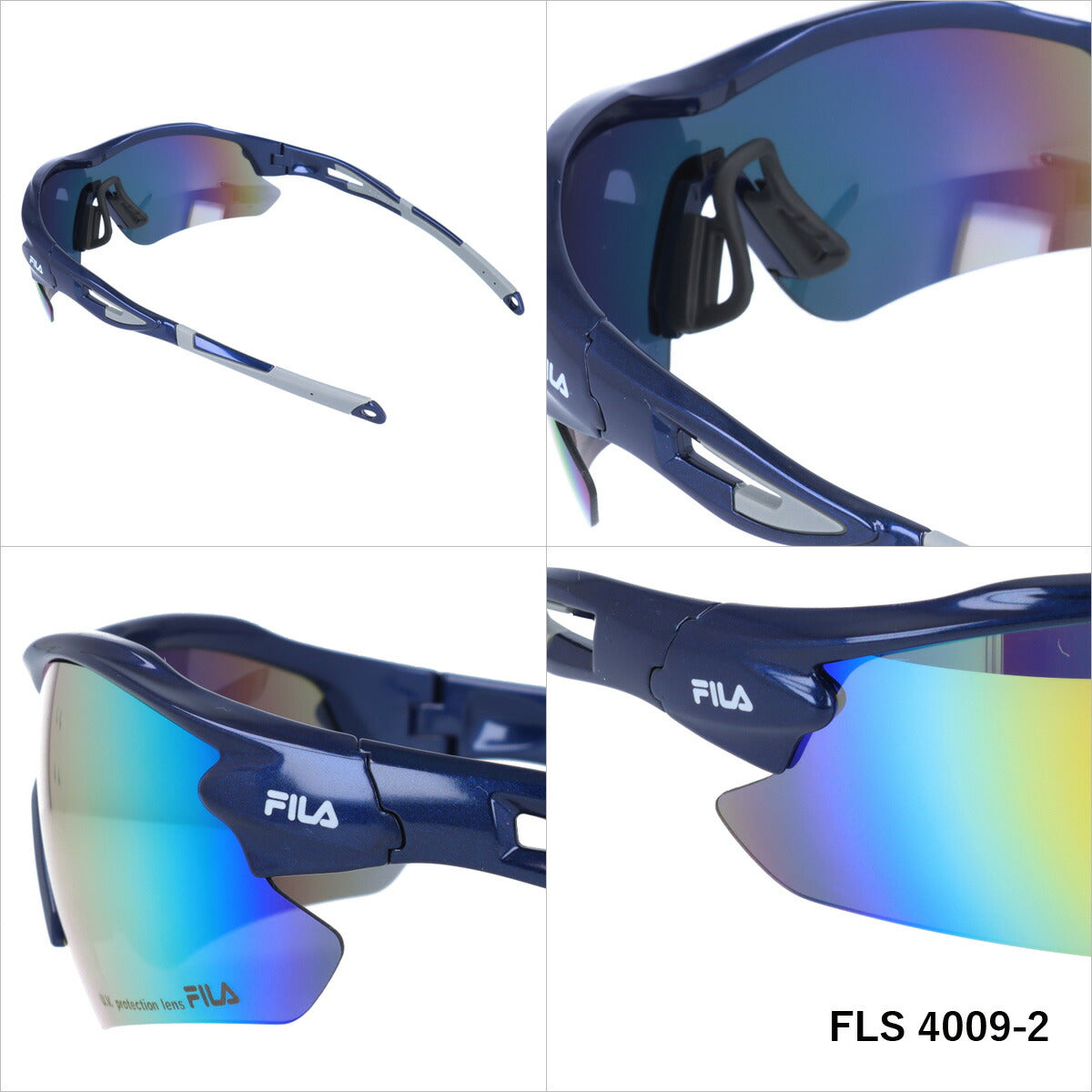 フィラ サングラス ミラーレンズ アジアンフィット FILA FLS 4009 全2カラー 140サイズ スポーツ ユニセックス メンズ レディース ラッピング無料