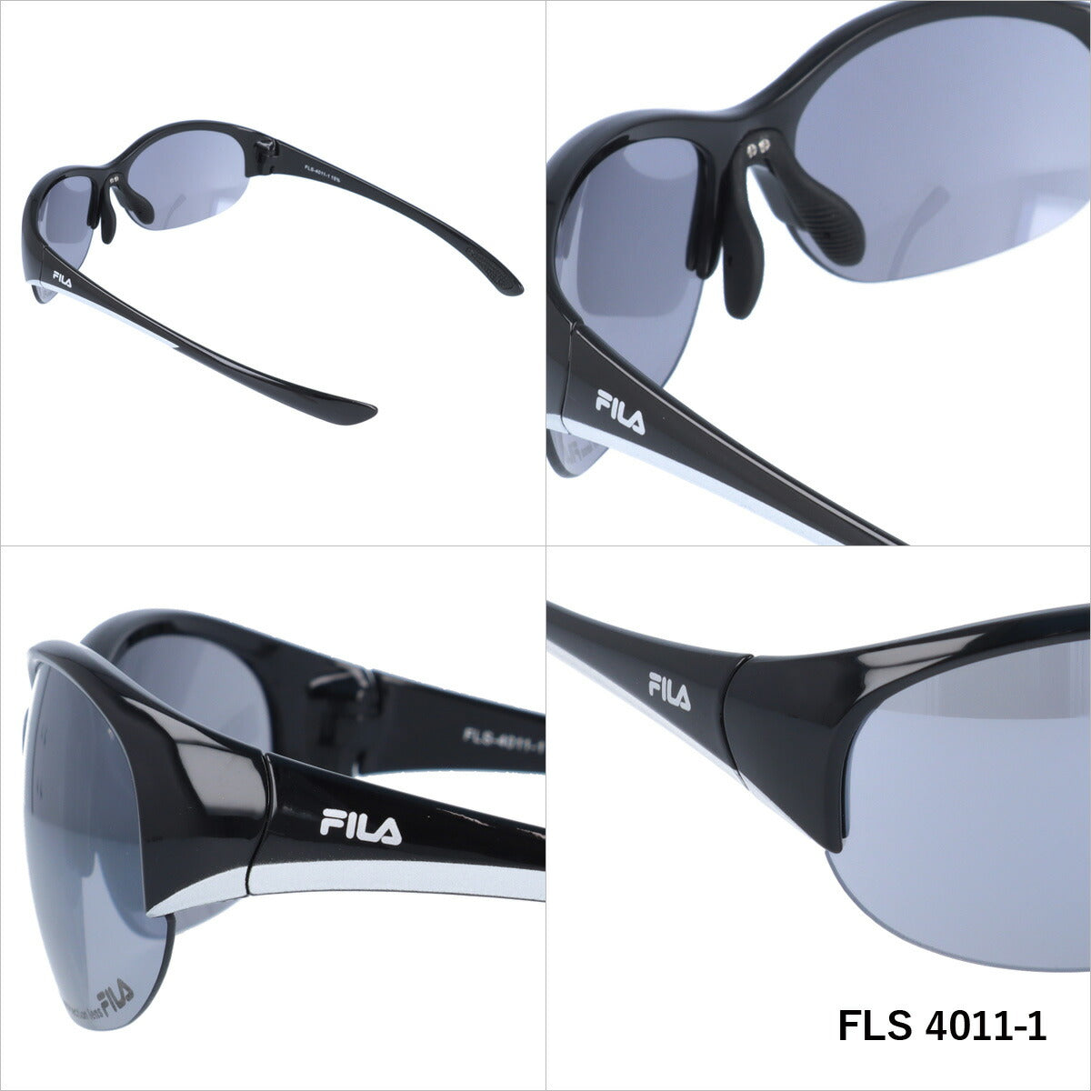 フィラ サングラス ミラーレンズ アジアンフィット FILA FLS 4011 全3カラー 61サイズ スポーツ ユニセックス メンズ レディース ラッピング無料